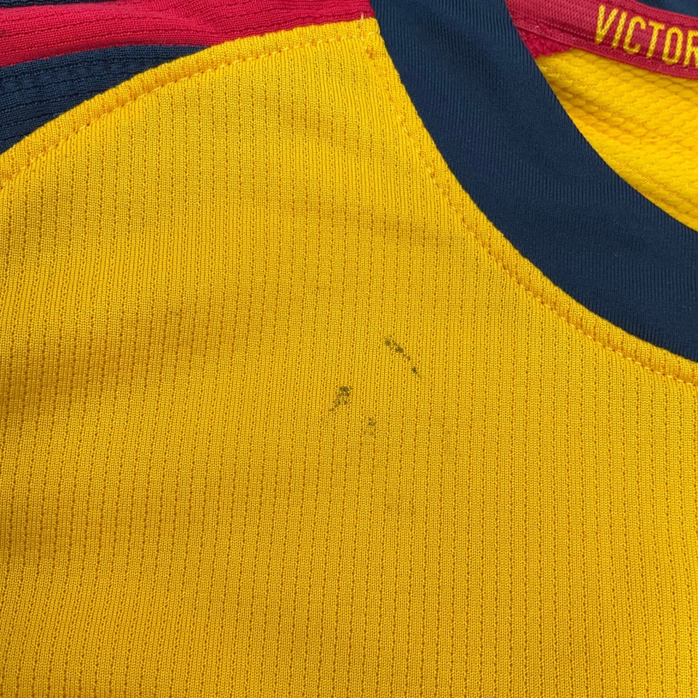Nike Arsenal Soccer Jersey Yellow Blue Kids S Blokecore Gorpcore Youth Sports - Picture 9 of 11